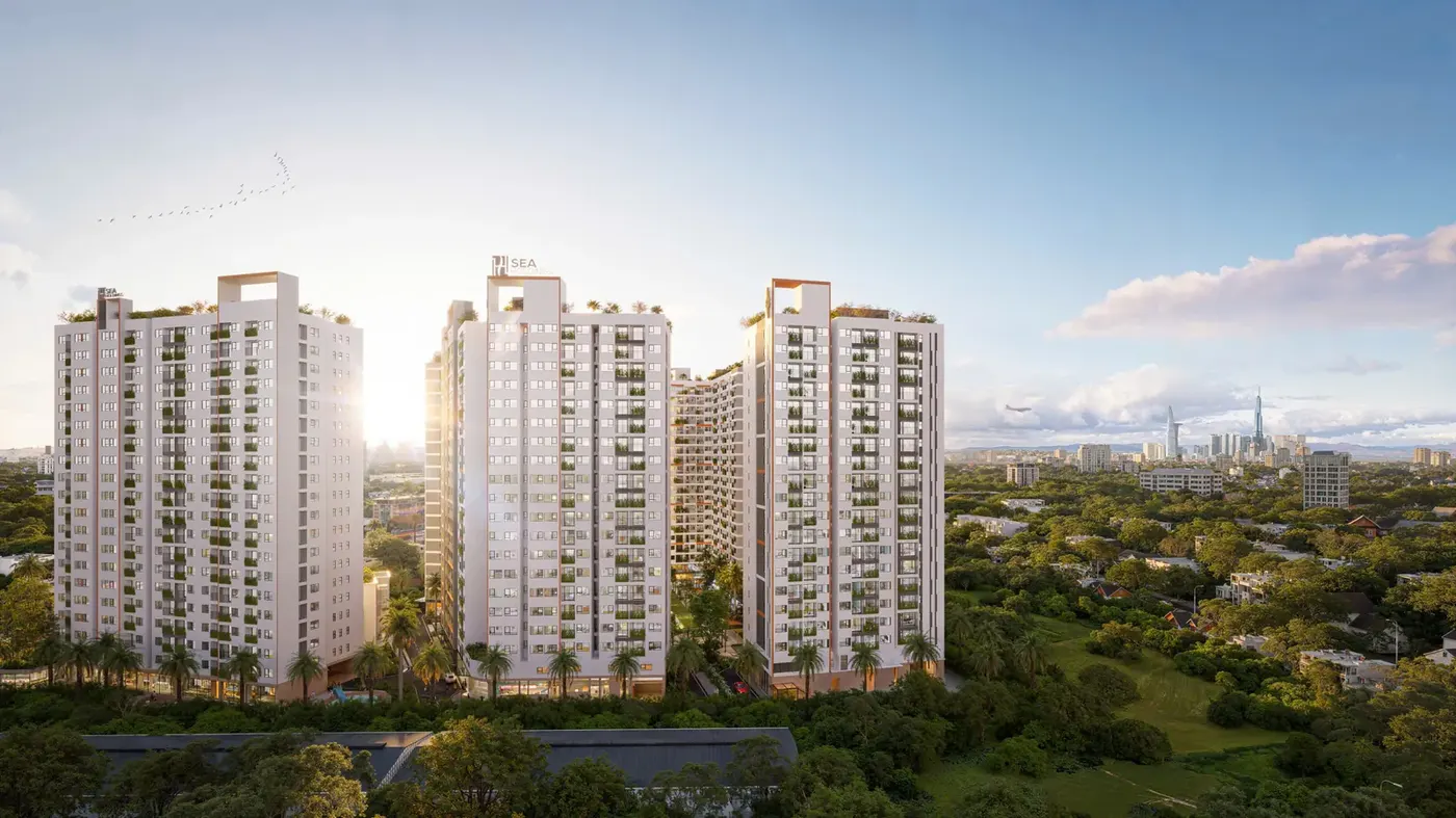 Phối cảnh tổng thể Destino Centro từ bộ tư liệu V10